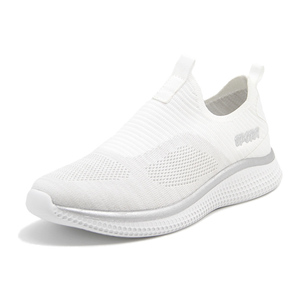 Chaussures décontractées personnalisées à enfiler, baskets en tricot monobloc <span class=keywords><strong>sans</strong></span> lacets pour femmes et dames - Product Image 4