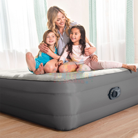 Pompe intégrée Blow Up Camping Matelas Gonflable Ensemble de meubles Lit Gonflable King Size Air Matelas de lit gonflable pour chambre