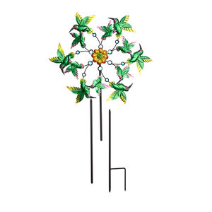 Décoration de jardin d'extérieur, toupie à vent en métal en forme de coccinelle - Product Image 6