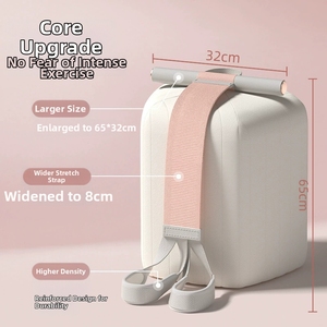Pédale de yoga portable antidérapante <span class=keywords><strong>avec</strong></span> bande de résistance en tissu pour l'exercice musculaire et l'entraînement de force de tout le corps - Product Image 2