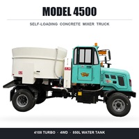 Camion malaxeur de type citerne 2,2 m3 4x4 4950 kg