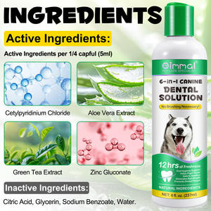 Oimmal Additivo per Acqua Originale per la Cura Orale degli Animali Domestici, Elimina l'Alito Cattivo e il Tartaro per la Salute delle Gengive - Product Image 3