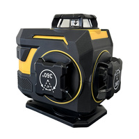 Niveau laser 4D LS-4DG vert 16 lignes avec cache de protection métallique pour projection laser continue