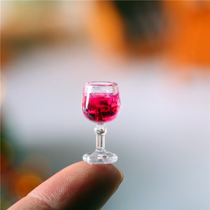 Copas de Vino Tinto Miniatura al por Mayor para Accesorios de Casa de Muñecas, Manualidades - Product Image 3