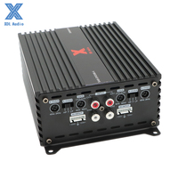 Super Mini 300W * 4CH Amplificateur haut de gamme de classe D pour système audio de voiture comprenant une combinaison de croisements et d'égaliseurs