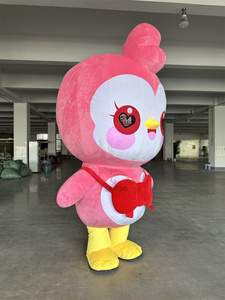 Costume de mascotte de pingouin géant unisexe gonflable Grand bébé Poulet Oiseau Événements Publicité Location Cosplay Made Plush Party - Product Image 2