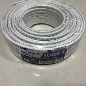 Fabrika 2x14awg 2x10AWG 2x12awg 2x10Gauge kalaylı saf bakır kırmızı siyah dubleks kılıflı tekne düz kablo tel - Product Image 3