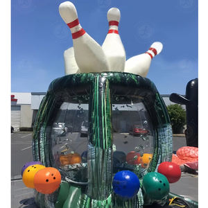 Comercial niños fiesta airblown Cash catching cabina inflable dinero soplado máquina para <span class=keywords><strong>publicidad</strong></span> - Product Image 3