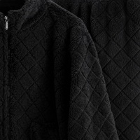 Ensemble de vêtements de détente en polaire sherpa confortable et chaud FEIYUE RTS, directement de l'usine, en stock