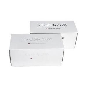 Özel Gümüş Varak Baskılı Logolu Geri Dönüşümlü Katlanır Oluklu Mukavva Kargo Kutusu (Güzellik/Kıyafet Paketleme İçin) - Product Image 4