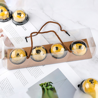Nouveau produit boîte à gâteau de lune, boîte à gâteau de tasse de prix d'usine pour l'emballage