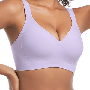 Reggiseni Wireless in Gelatina all'Ingrosso per Donne <span class=keywords><strong>Senza</strong></span> <span class=keywords><strong>Ferretto</strong></span> con Supporto - S-4XL Bralette <span class=keywords><strong>Senza</strong></span> Cuciture Comfort Quotidiano <span class=keywords><strong>Reggiseno</strong></span> Imbottito Tipo T-shirt - Product Image 2