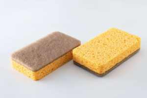 Éponge de nettoyage en cellulose (2 pièces) – Éponge de cuisine réutilisable multi-usages pour lave-vaisselle, nettoyage à bulles, ustensiles de cuisine et besoins de nettoyage - Product Image 3