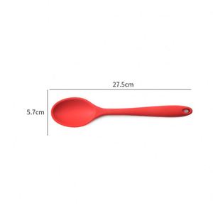 Factory Wholesale <b>Silicone</b> Kitchen Utensils Salad Shovel Mixing Spoon - Product Image 6
