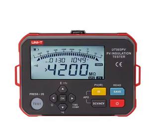 UT503PV Измеритель Высокого Напряжения megohm умный электрик качающийся метр фотоэлектрический тестер сопротивления изоляции - Product Image 1