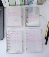 Cetak Sampul Kustom M5 A6 Pola Minimalis Gaya Ins Ultra Transparan A7 Binder Kantong Binder PVC