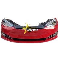 Kit de Parachoques Delantero para Tesla Model 3/Y - Material Plástico ABS PP+ABS, Ligero, Resistente, Instalación con Pernos, Tamaño Estándar, Usado en Automóviles