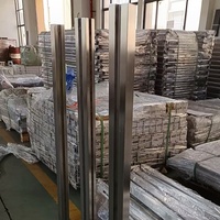 Système de balustrade en verre sans cadre en acier inoxydable antirouille à montage latéral personnalisé, verre trempé transparent pour escalier et balcon