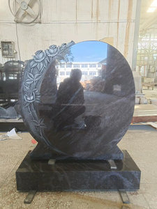 Cimetière Jardin Rose Sculpté <span class=keywords><strong>Granit</strong></span> Marbre Pierre Naturelle Pierre Tombale Monument - Product Image 5