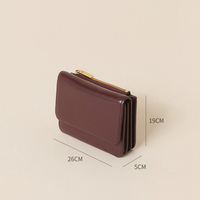 Portefeuille fantaisie de luxe en gros d'usine marque personnalisée pour femmes mini sac à main porte-cartes et porte-monnaie