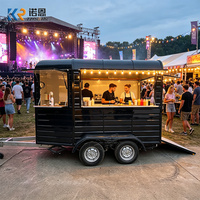 Remorque Bar Mobile pour Chevaux, Bar à Cocktails et Bières, Camion-restaurant pour Chevaux, Entièrement Équipée, Fabrication Personnalisée, À Vendre