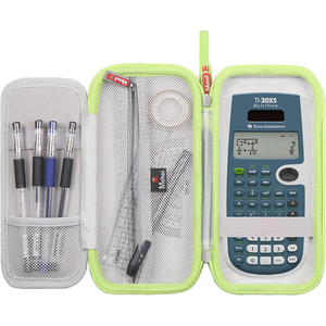 Étui de rangement rigide antichoc en EVA, sac de voyage portable pour <span class=keywords><strong>TI</strong></span>-<span class=keywords><strong>Nspire</strong></span> <span class=keywords><strong>CX</strong></span> II & <span class=keywords><strong>TI</strong></span>-84 Plus CE & Casio Fx9750GII - Product Image 1
