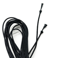 Cordes en fibre d'aramide à double tressage haute résistance et durables, avec propriétés ignifuges, pour l'arrimage et les projets extérieurs