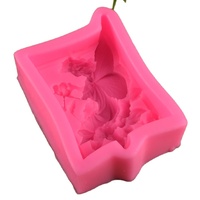 Moule en silicone pour savon fait main en gros 3D Conception d'ailes d'ange féerique pour outils et décorations de gâteau de bricolage