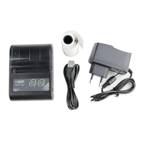 Impresora Térmica Portátil de Recibos BT+USB de 58 mm, Mini Impresora Móvil en Stock, Compatible con Windows/Android/iOS, 1 Año de Garantía