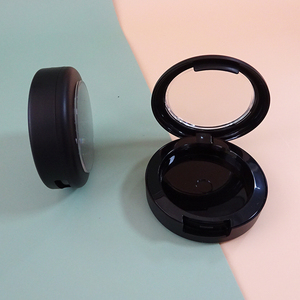 Private Label Empty for Blush Packaging <b>Compact</b> Powder Case Window <b>Mirror</b> Portable Custom Color ABS Material Makeup Tools - Product Image 6