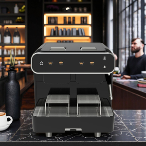 <span class=keywords><strong>Macchina</strong></span> da Caffè Espresso a Capsule Semiautomatica a Doppio Gruppo con Vapore, Marca SEAVER, 2300W, Programmabile - Product Image 1