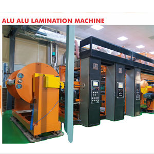 Équipement de laminage du papier pour l'industrie pharmaceutique et alimentaire, machine de laminage ALU, laminateur haute vitesse, film d'emballage en rouleau - Product Image 1
