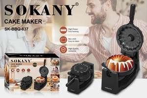 Sokany Portable <strong>Cake</strong> <strong>Maker</strong> Home Sandwich Equipment/toaster - Product Image 5