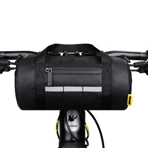 Rhinowalk Sac de guidon de vélo à roulettes très vendu, sac de guidon de vélo de gravier rond pour les voyages à vélo VTT - Product Image 2