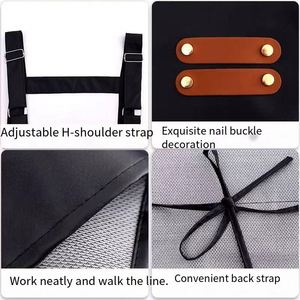 Delantal de Chef Ligero de Cuero PU con Bolsillos Grandes, Ajustable, Resistente a la Grasa, para Hombres y Mujeres, para Limpieza - Product Image 2