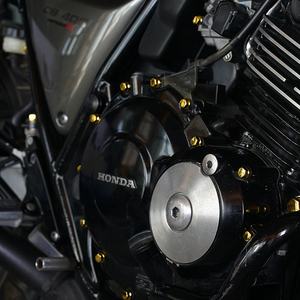 Motorrad Modifikation Zubehör Schraube <span class=keywords><strong>ca</strong></span> p Kopf Dekoration Farbe Schraube Abdeckung Motor Kunststoff Schraub hülse - Product Image 5