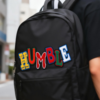 Patch brodé à coudre en chenille, qualité supérieure, badges de mode brodés, logo thermocollant pour sweat à capuche, lettres personnalisées, patchs chenille sur mesure
