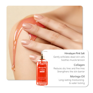 Custom Wholesale <strong>Massage</strong> <strong>Oil</strong> for Spas Collagen Body <strong>Massage</strong> <strong>Oil</strong> Firming and Soothing for Skin - Product Image 4