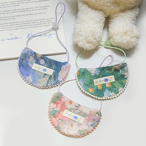 ผ้ากันเปื้อนสัตว์เลี้ยงลายการ์ตูนโพลีเอสเตอร์แบบปรับได้สำหรับสุนัขและแมว - Product Image 1