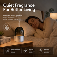 Diffuseur d'arômes intelligent Crearoma OEM ODM, contrôlé par application, diffuseur d'huiles essentielles avec boîtier en alliage d'aluminium pour la maison et le bureau