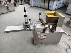 Máquina de prensa de masa de Pizza Manual de acero inoxidable avanzada Prensa de masa de Pizza y máquina de horno Máquina de prensa de masa de Pizza - Product Image 3