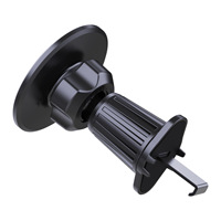 Nouveau support magnétique pour téléphone de voiture ProYou à rotation 360° avec support flexible, fixation sur grille d'aération de voiture, crochet métallique noir pour tous les smartphones