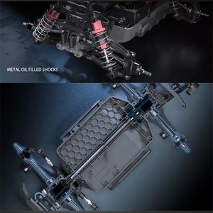 Hyper <span class=keywords><strong>Go</strong></span> 16207 1/<span class=keywords><strong>16</strong></span> pièces métalliques en alliage électrique 4Wd 62Km moulé sous pression choc hydraulique radiocommande voiture camion sans brosse 4X4 Rc Buggy - Product Image 4