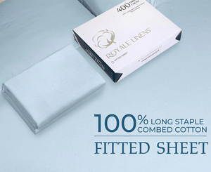 Hotel Grade 400TC 100% Polyester <strong>Fitted</strong> <strong>Sheet</strong> 16 Inch <strong>Deep</strong> Pocket 360 Elastic <strong>Fitted</strong> <strong>Bed</strong> <strong>Sheet</strong> For Hospitality - Product Image 6