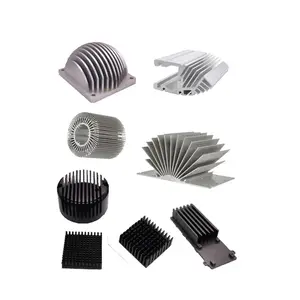 custom anodized aluminum extrusion 40x160 profiles 6061 aluminum extrusion profiles heatsink manufacturer