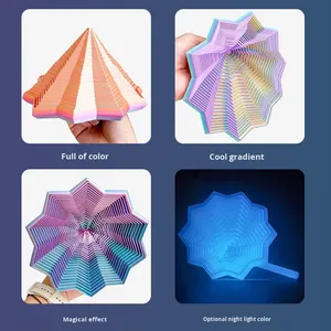 Juguete Antiestrés en Espiral 3D Colorido, Rompecabezas de Plástico para Niños de 8 a 13 Años, Unisex - Product Image 5
