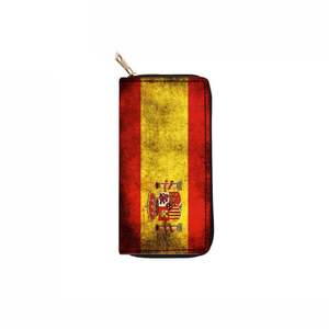 Cartera de Cuero PU con Bandera Americana para Mujer - Monedero Largo para Dama, Diseño Multifuncional Europeo y Americano - Product Image 4