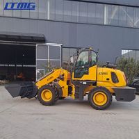 LTMG nouveau ZL15 ZL18 1 tonne 1.5 tonne 1.8 tonne 2 tonnes 3 tonnes 4 tonnes mini chargeur télescopique flèche chargeuse sur pneus avec approbation CE