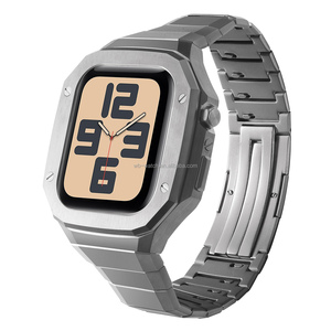 Nuevo Diseño de Correa de Titanio para Reloj Inteligente, Compatible con Apple Watch Series 9, 10, 11, Ultra 1, 2, 3, 42mm, 46mm, 49mm - Product Image 2