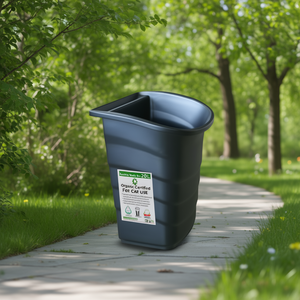 Contenitore per rifiuti ausiliario da 20 L certificato biologico per uso in auto - Product Image 2